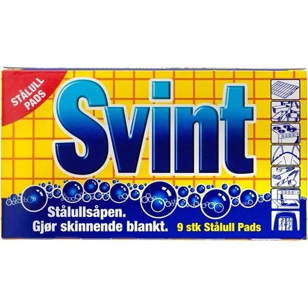 Svint Stålull Pads 9stk
