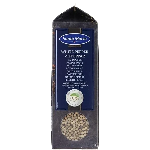 Pepper Hvit Hel 550g