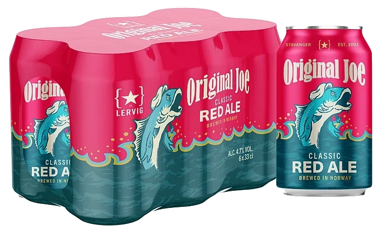 Hoppy Joe Red Ale 4,7% 0,33lx6 boks