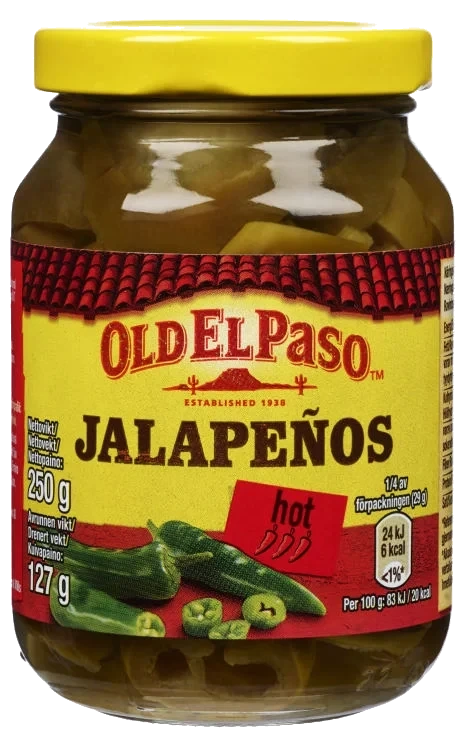 Old El Paso Jalapenos 250g