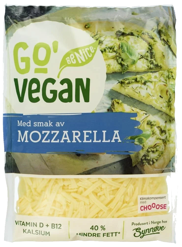 Plantebasert Mozzarella