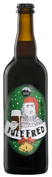 Kinn Julefred Øl 0,75l flaske