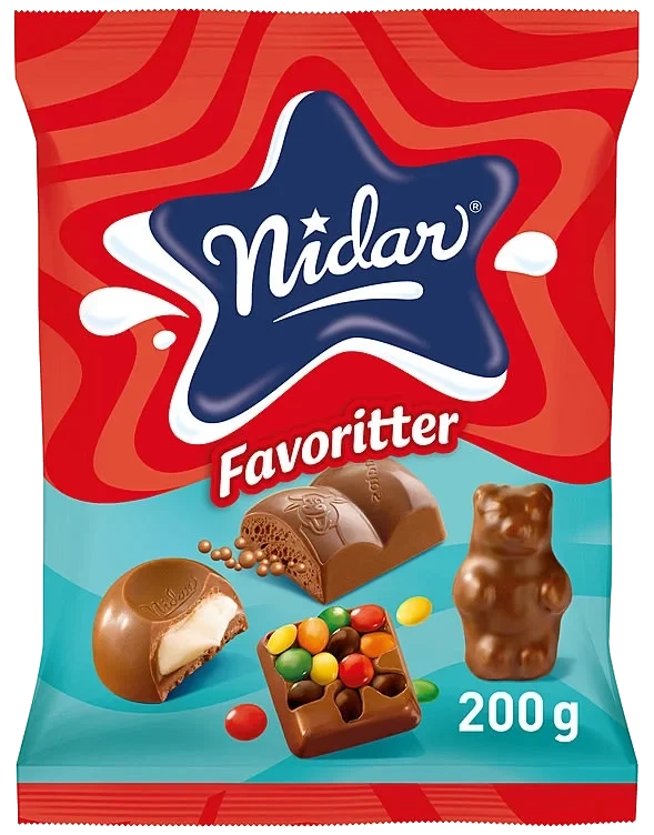 Nidar Favoritter Stratos 200g