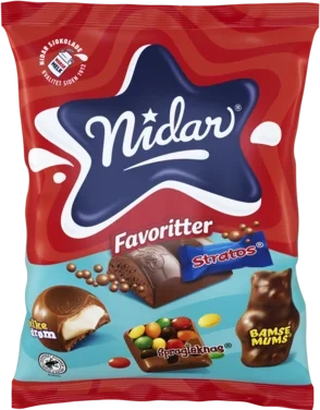 Nidar Favoritter Stratos 200g