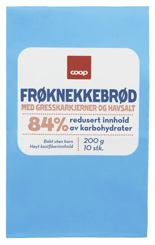 Coop Frøknekkebrød med Gresskar 200g