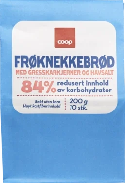 Coop Frøknekkebrød med Gresskar og Salt 200g