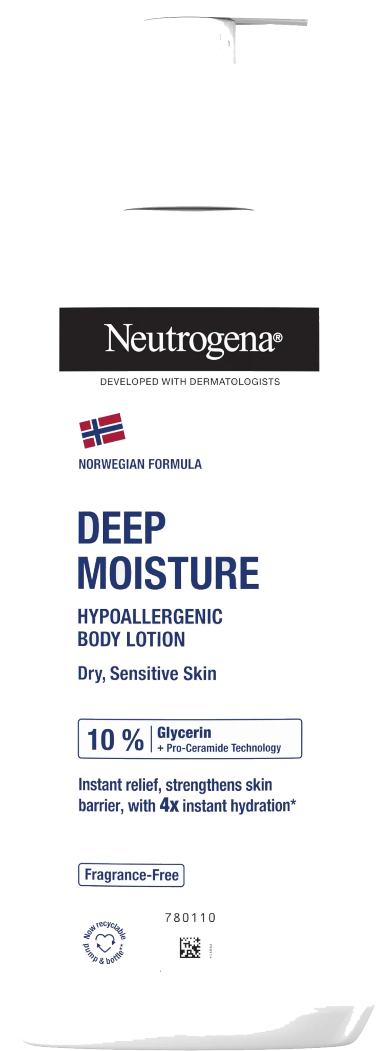 Bodylotion Deep Moisture Hypoallergenic