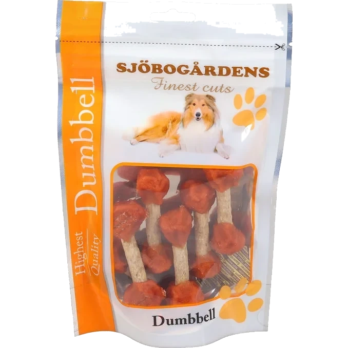 Hundgodis Dumbell Kyckling