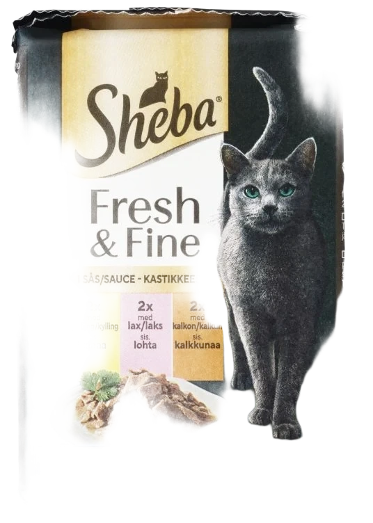 Kattmat Fresh & fine Mix i sås 6-pack
