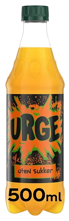 Urge u/Sukker 0,5l flaske