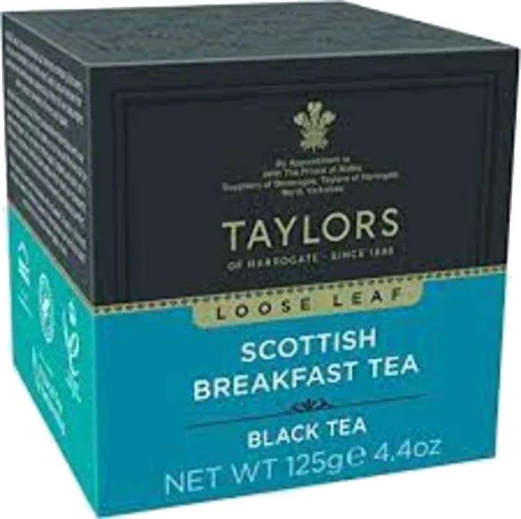 Taylors Of Harrogate Scottish Breakfast 125g, Sort Løs Te 125g