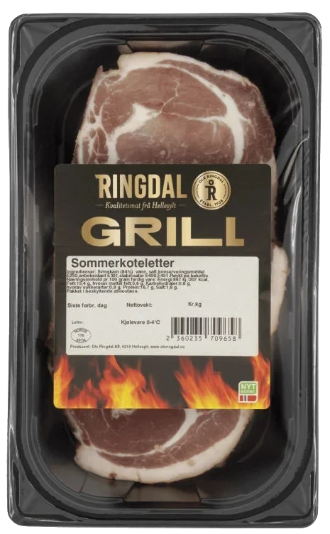 Sommerkoteletter m/Skalk 4 Pk Atmos