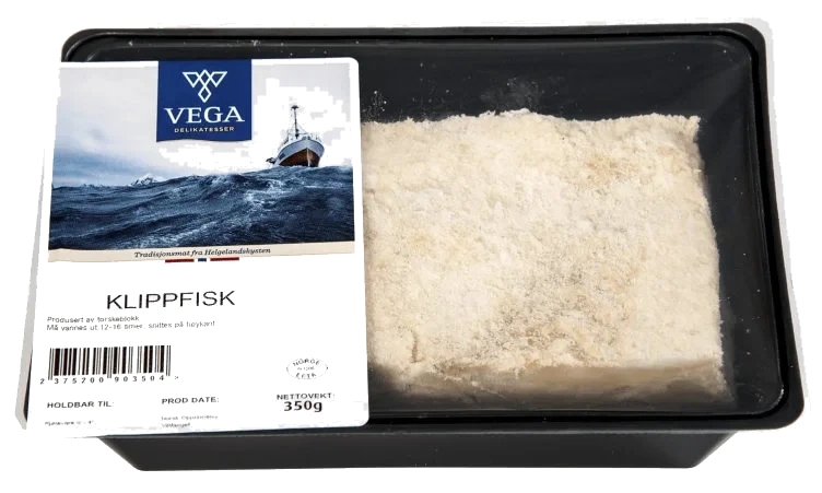 Klippfisk av Blokk Ca 350g Vak