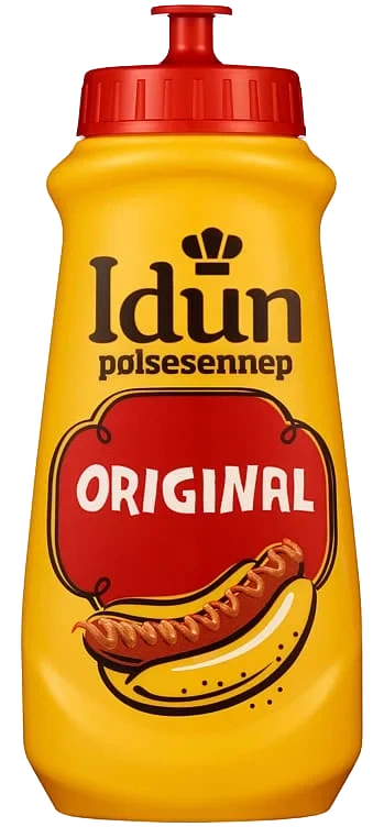 Pølsesennep Original 490g Idun