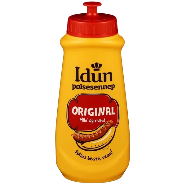 Pølsesennep Original 490g Idun
