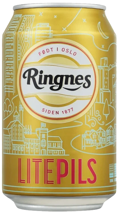 Ringnes Lite 0,33l boks