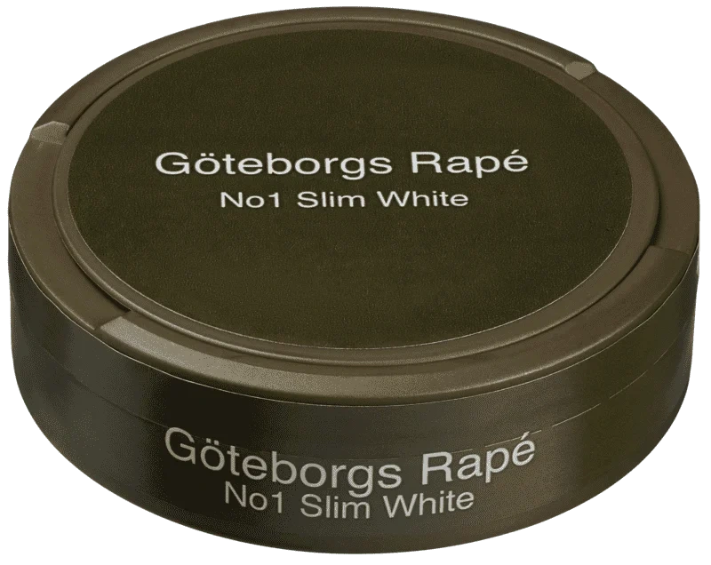 Göteborgs Rapé Slim White Portion 16,8g