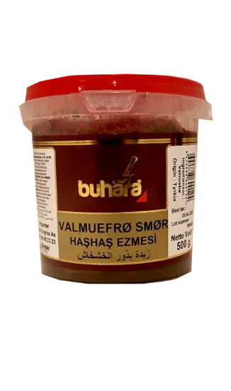 Buhara Valmuefrø Smør 500g