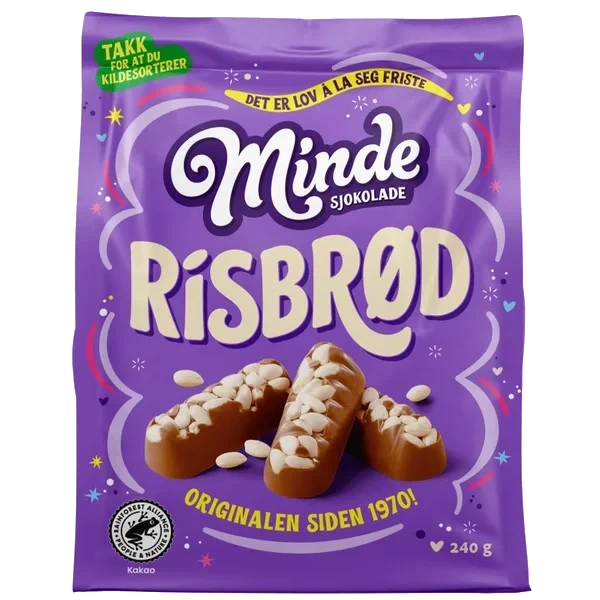 Risbrød 240g Minde