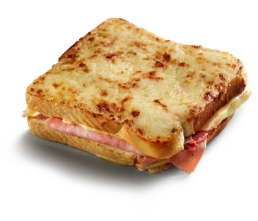 Gratinert Ostesandwich med Skinke & Ost