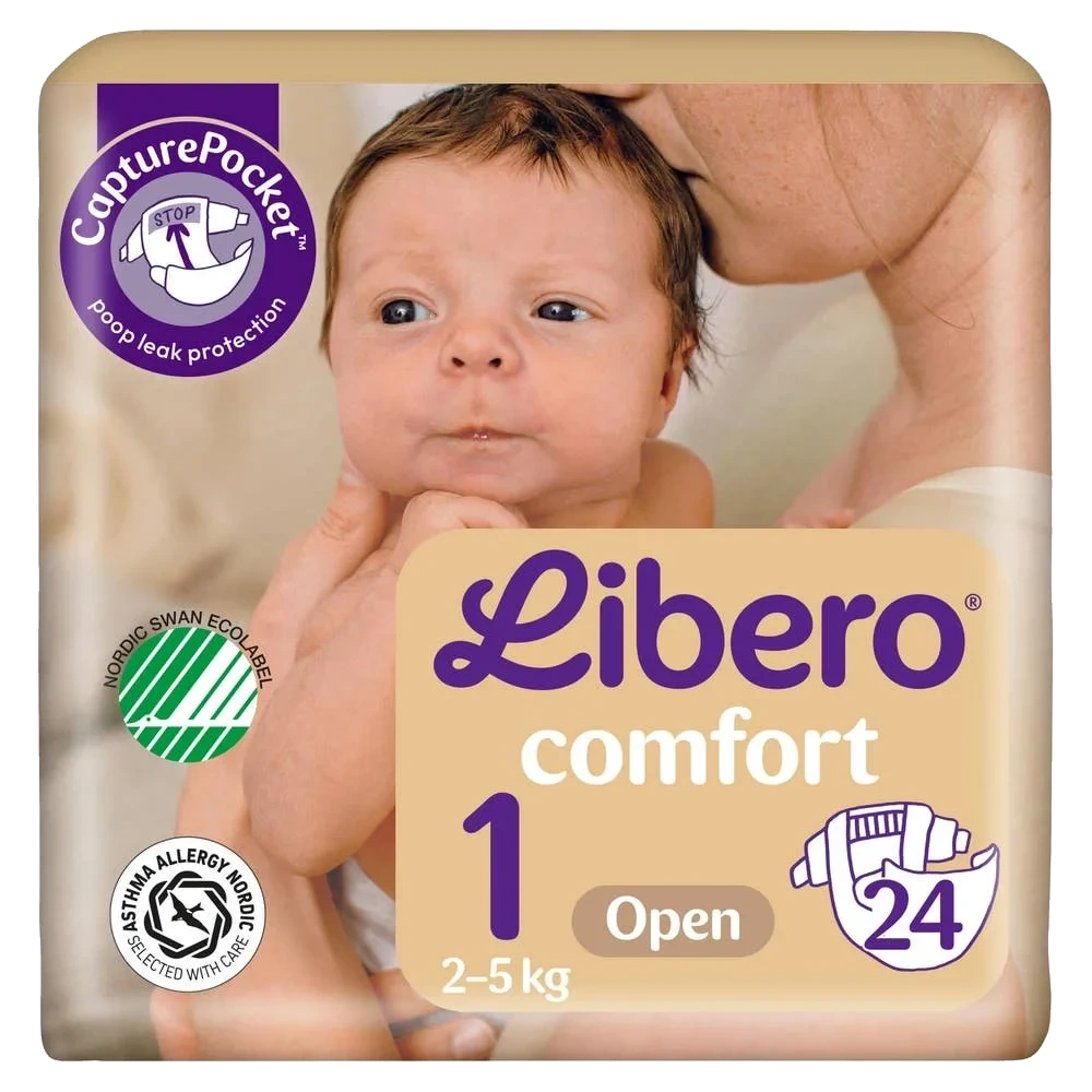 Comfort åpen bleie