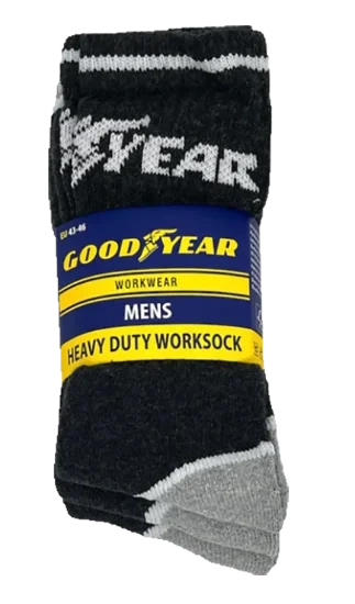Goodyear Sokker Mørkegrå 43-46