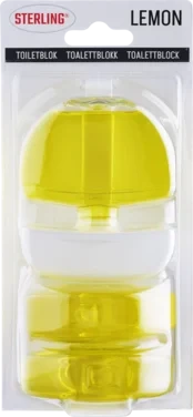 Sterling Toiletblok Lemon, 3 stk