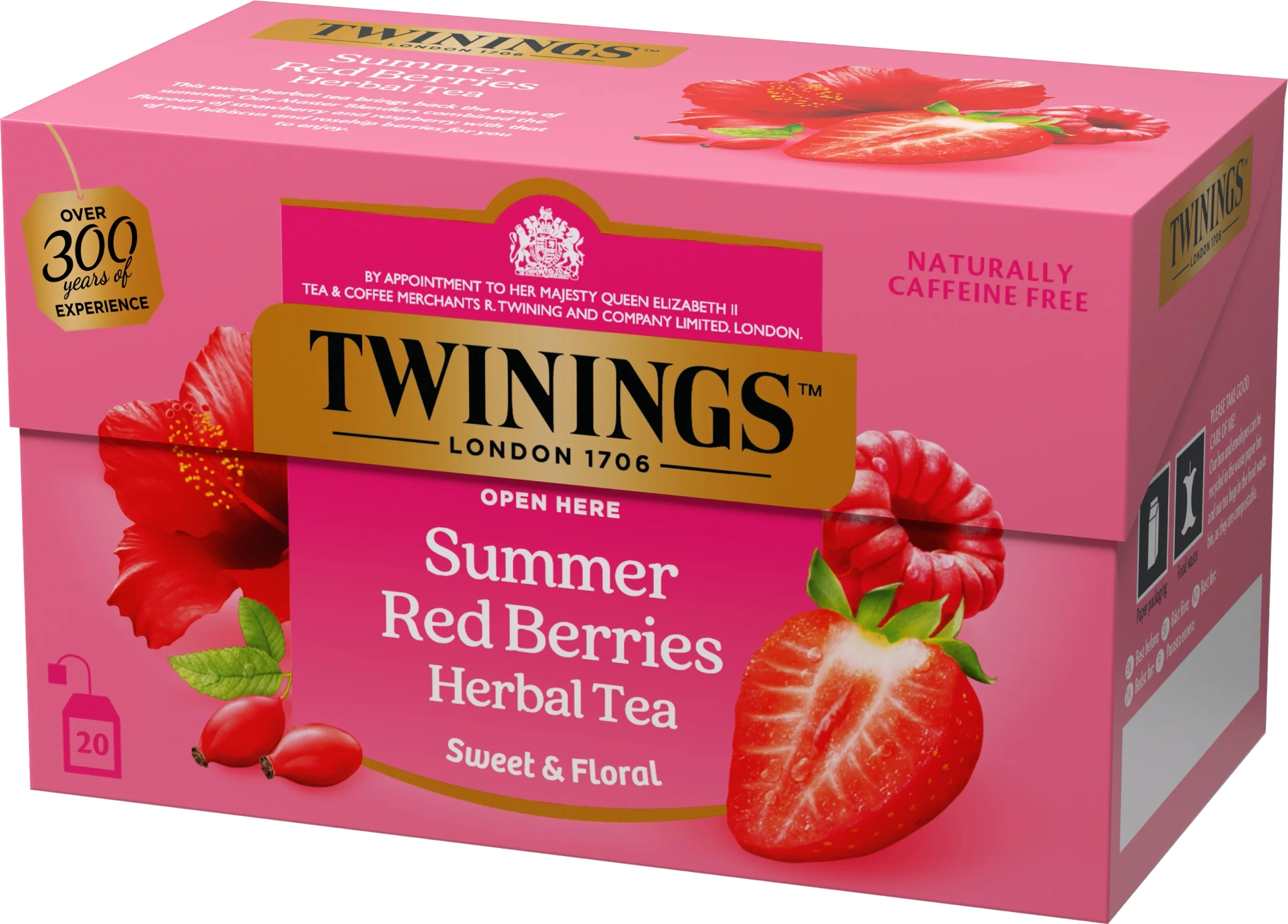 Örtte Summer red berries 20-pack