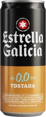 Estrella Galicia 0,0 Tostada 0,33l bx