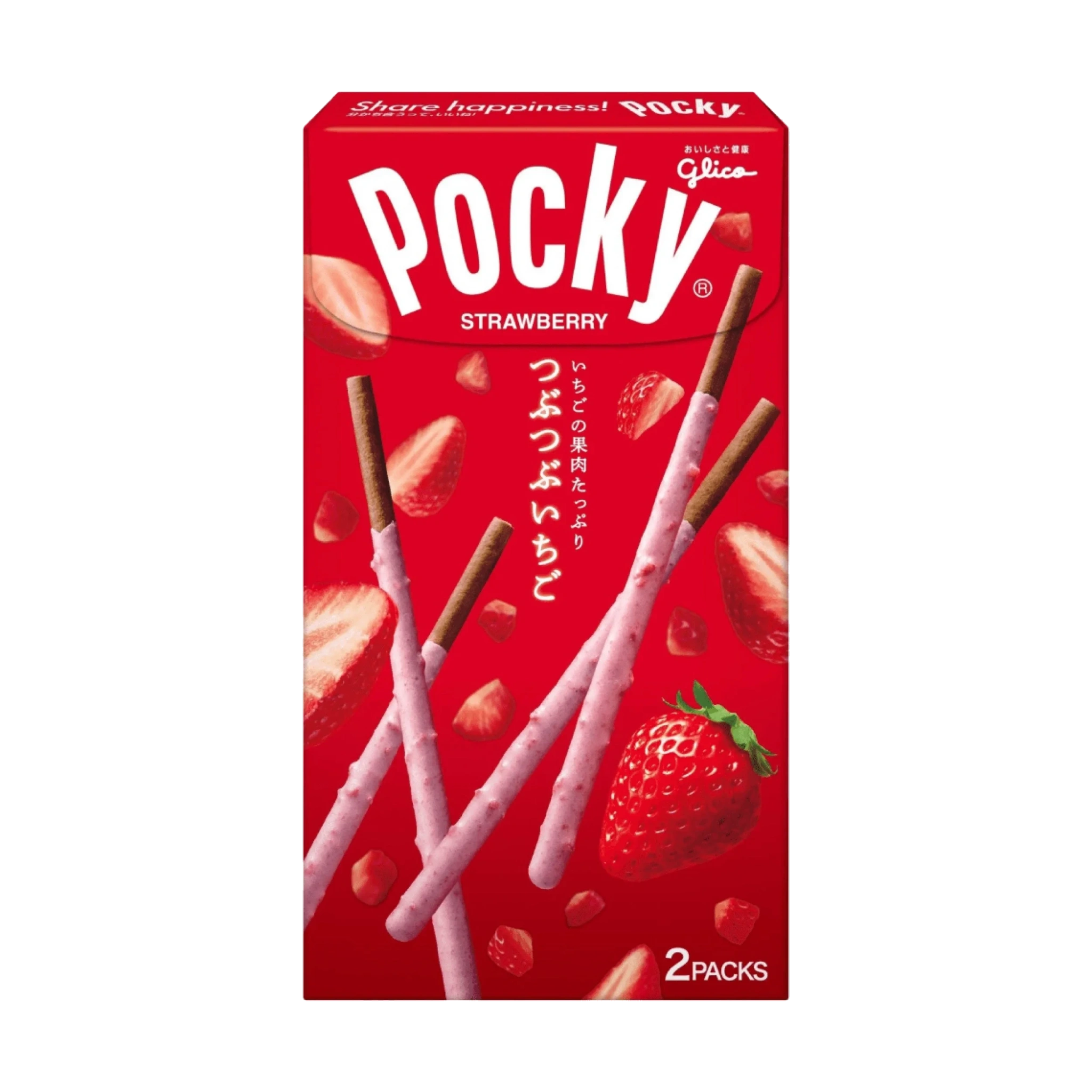 Pocky Chocolate Heartful Strawberry Chunky Bits 55g (Japan) DATOVARE