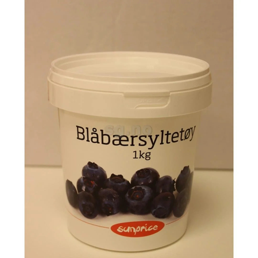 Blåbærsyltetøy 1kg