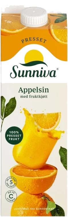Appelsinjuice Premium 1l Sunniva