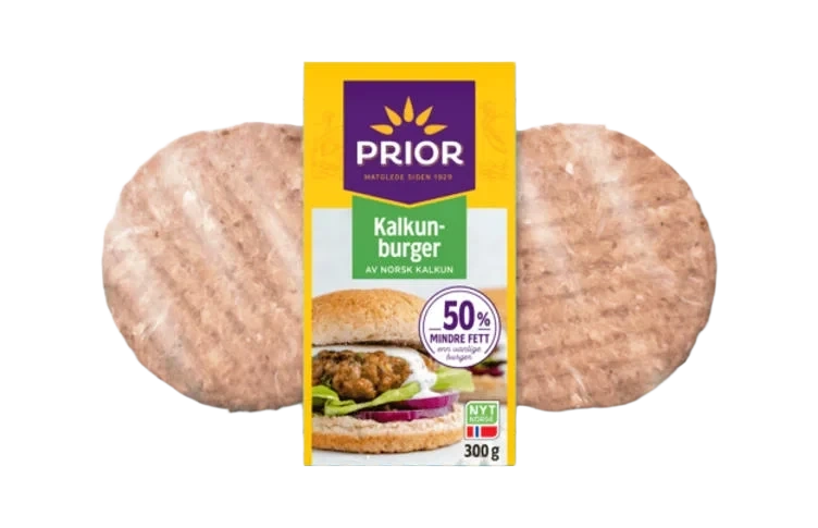 Kalkunburger 300g Prior