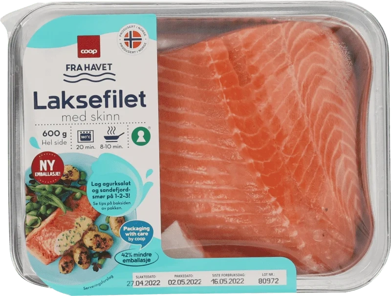 Coop Laksefilet 600g