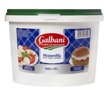 Mozzarella i Skiver 1kg Galbani