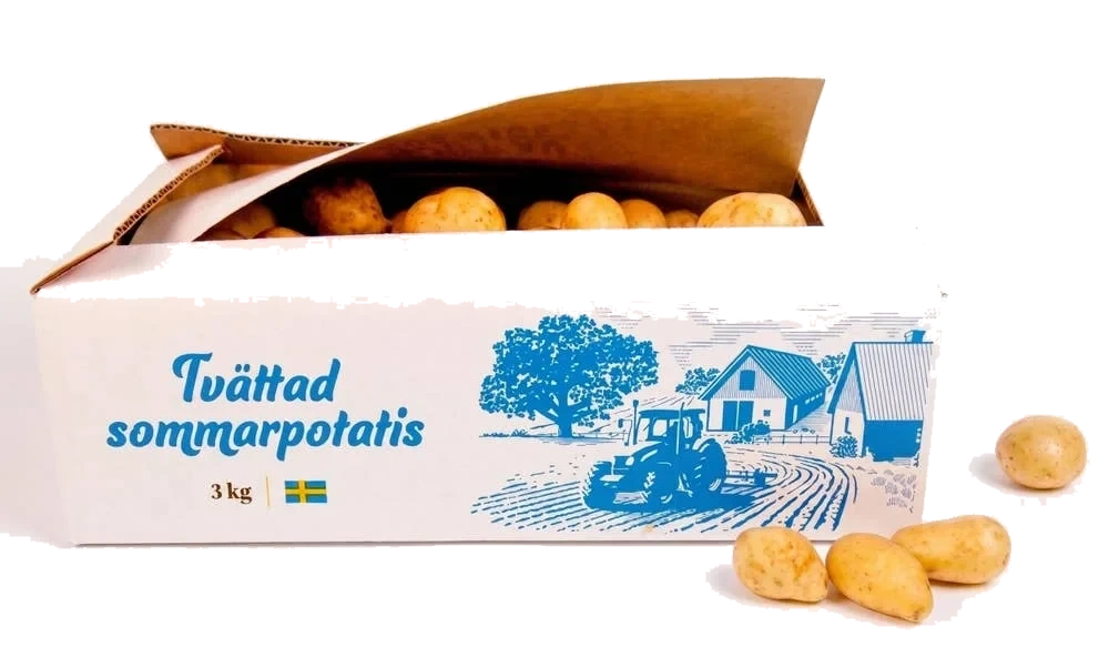 Sommarpotatis tvättad 3 kg Klass1