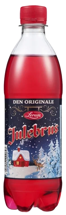 Julebrus 0,5l flaske Lerum