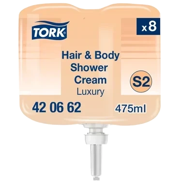 Tork Luksus Hår- og Dusjsåpe Mini 475ml S2