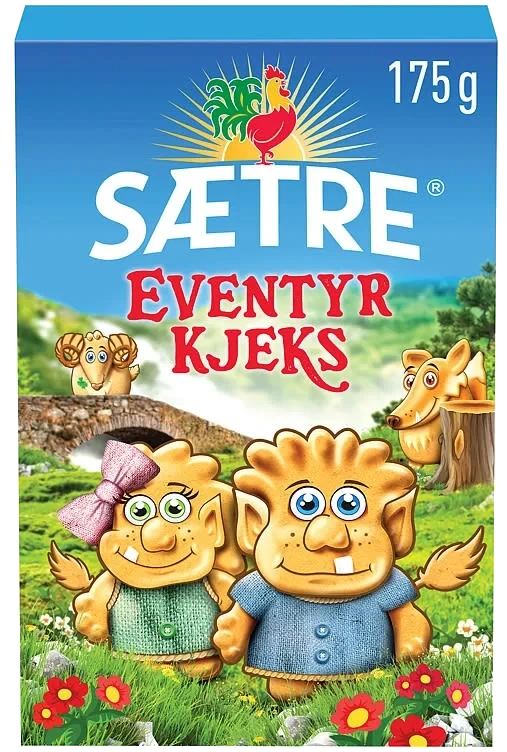 Sætre Eventyrkjeks 175g