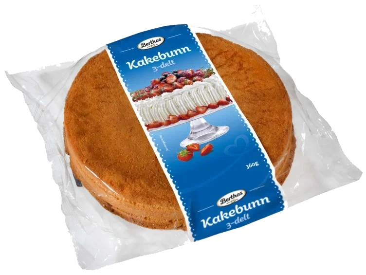 Kakebunn 3-Delt 360g Berthas