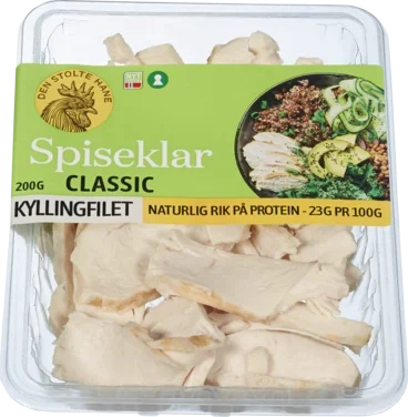 Kyllingfilet Stekt&skivet 200g Dsh