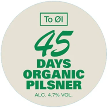 To Øl 45 Days Pilsner Keykeg