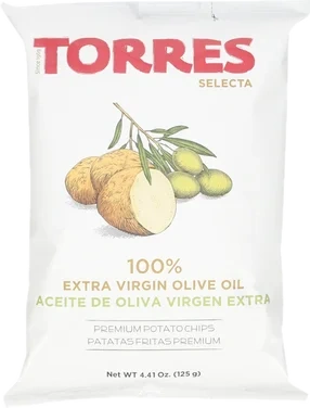 Chips med Xv Olivenolje 125g