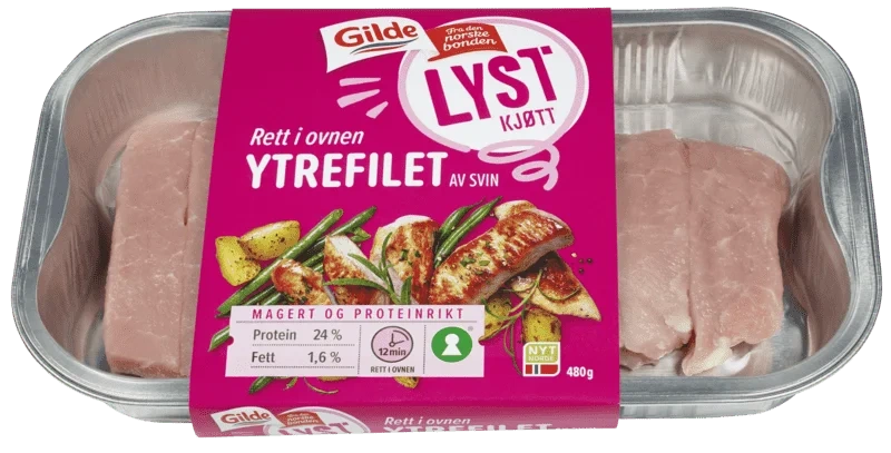 Gilde Svin Ytrefilet 480g