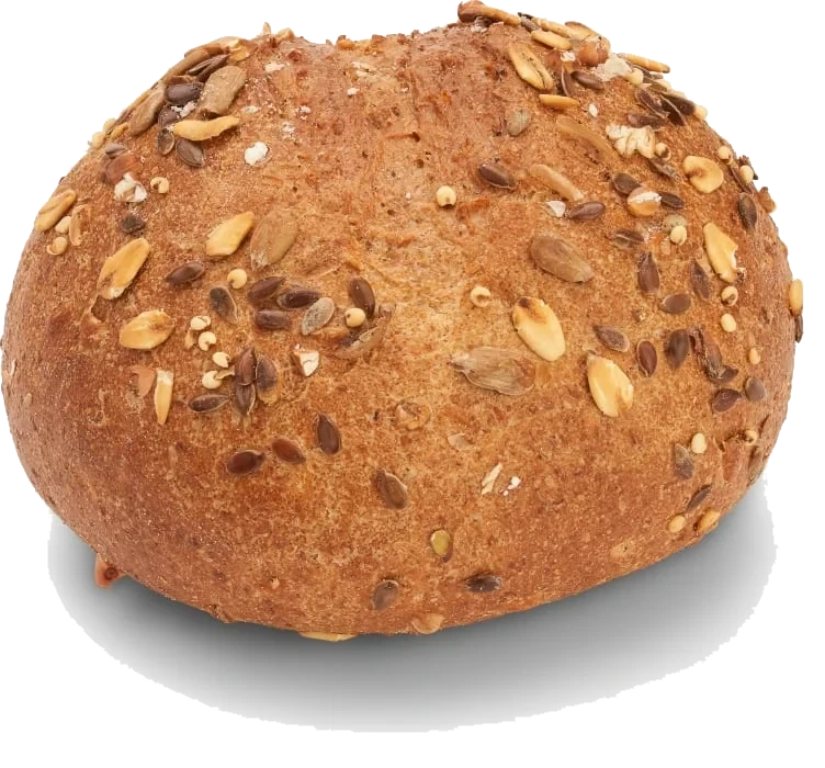 4-Korn Stykke 75g 48stk Bakehuset