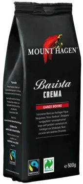 Mount Hagen Bønner Arabica Crema Barista 500g