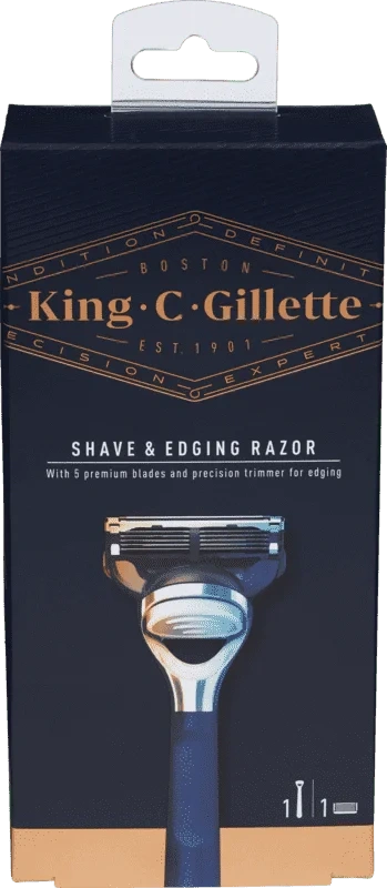 King C Gillette Barberhøvel Shave & Edging