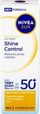Nivea Solskydd Ansikte UV Face Shine Control SPF50+ 40 ml