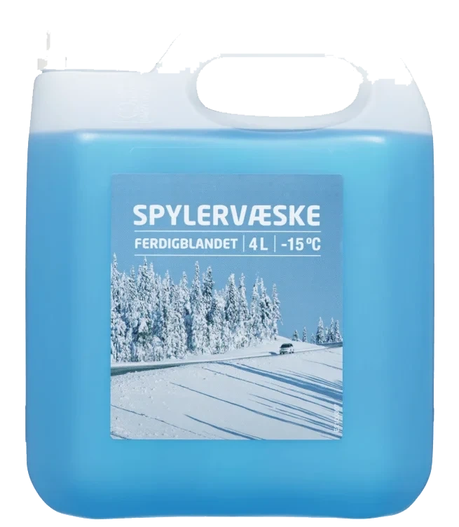 Spylervæske -15c 4l