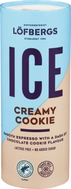 Iskaffe 230 ml Creamy cookie, Löfbergs, lilla